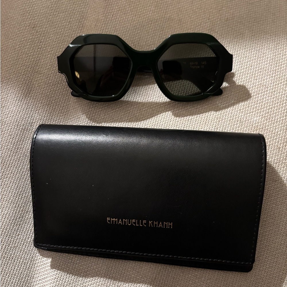 NWOT Emmanuelle Khanh sunglasses - Picture 2 of 5